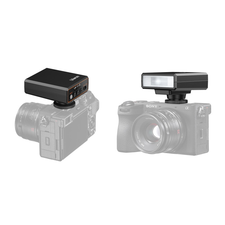 Ulanzi F12 Mini Lampa blyskowa uniwersalna z akumulatorem