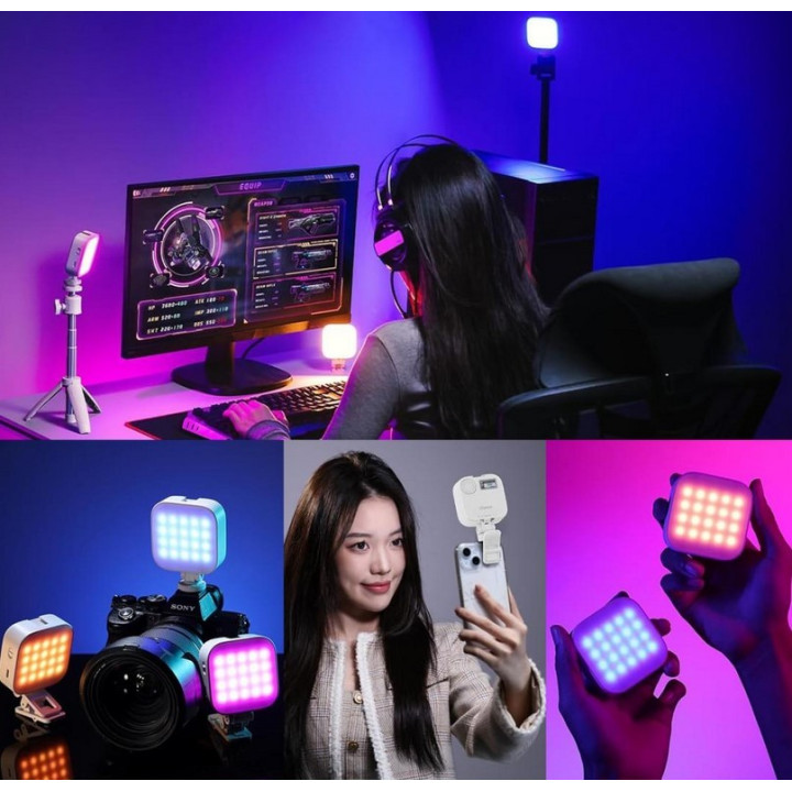 Ulanzi U60 Lampa LED panelowa z akumulatorem, RGB WB (2500 K