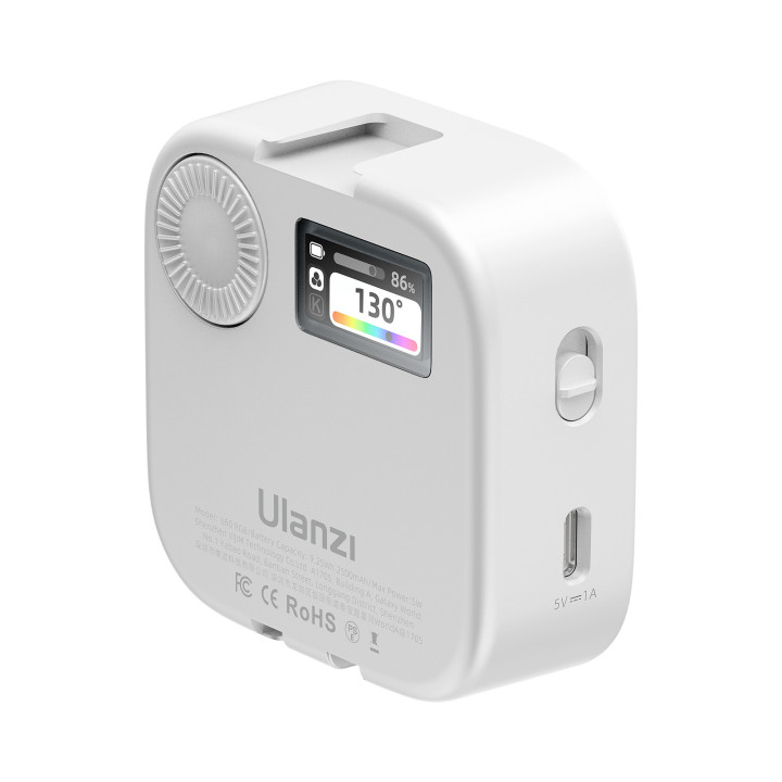 Ulanzi U60 Lampa LED panelowa z akumulatorem, RGB WB (2500 K