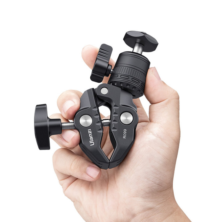 Ulanzi R099 Clamp uchwyt montazowy z glowica kulowa