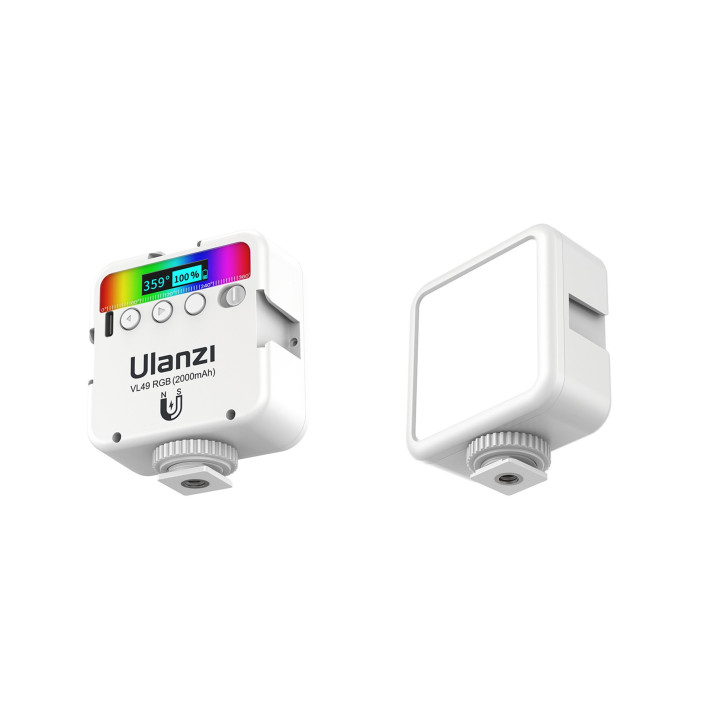 Ulanzi VL49 Lampa LED panelowa z akumulatorem RGB, WB (2500