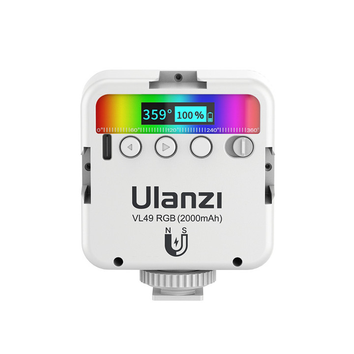 Ulanzi VL49 Lampa LED panelowa z akumulatorem RGB, WB (2500