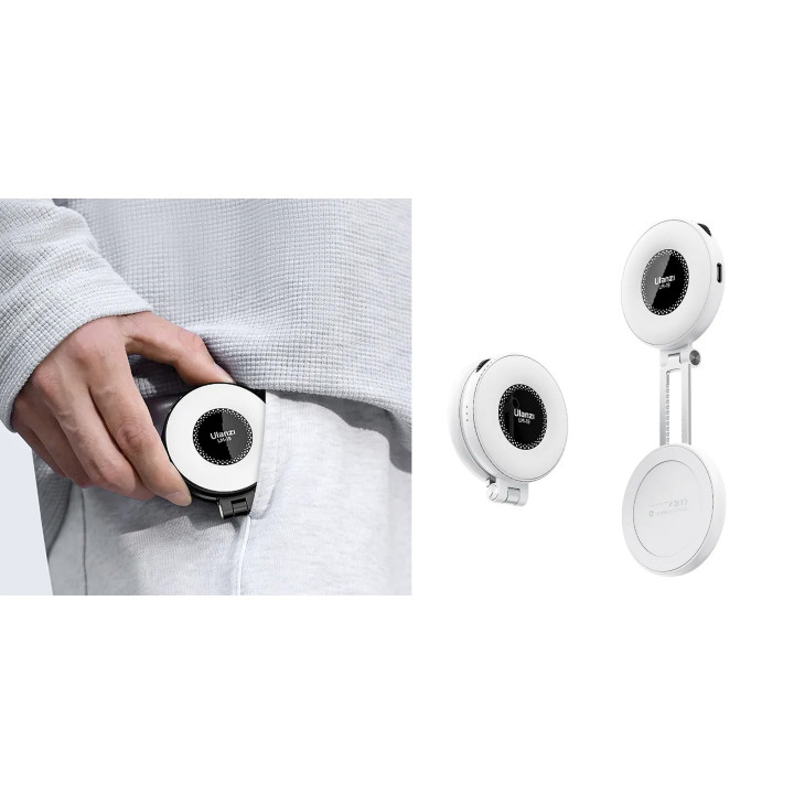 Ulanzi LM19 lampa LED Magsafe WB (2500 K - 8500 K), biala