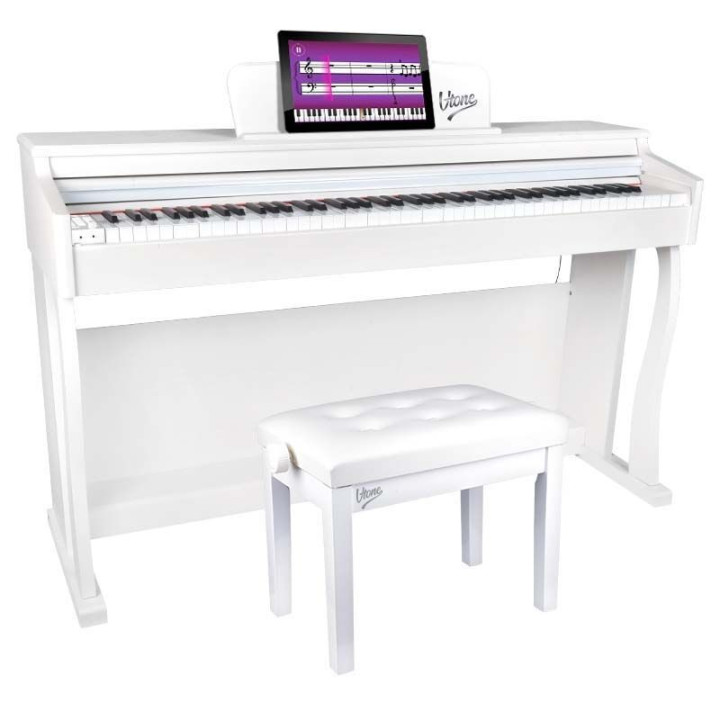 V-TONE LAWA 1 WH lawa do pianina fortepianu BIALA
