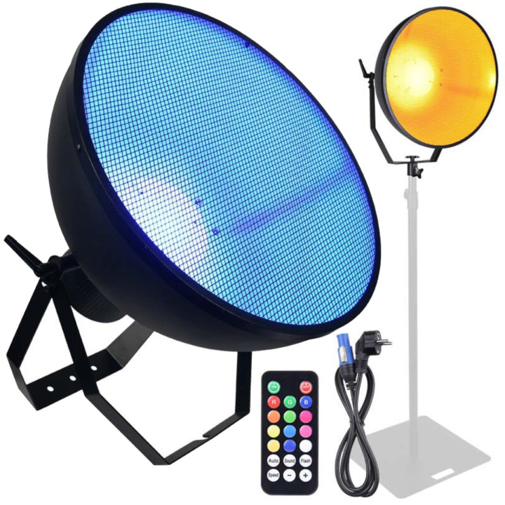 LIGHT4ME RETRO 500 RGBA IR reflektor sceniczny dekoracja swi
