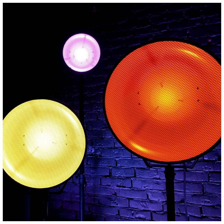 LIGHT4ME RETRO 500 RGBA IR reflektor sceniczny dekoracja swi