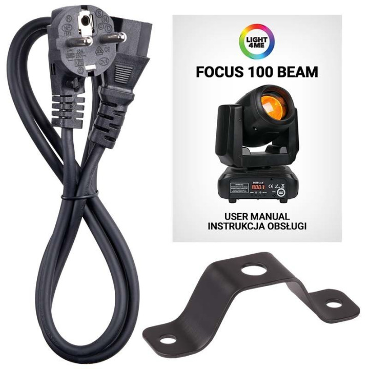 LIGHT4ME FOCUS 100 BEAM glowica ruchoma LED