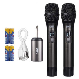 DNA FU DUAL VOCAL zestaw 2x mikrofon dynamiczny wokalowy bez