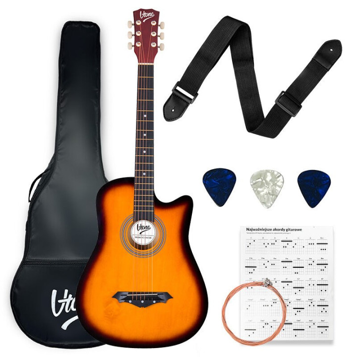 V-TONE AG ONE SB gitara akustyczna 4/4 do nauki dla poczatku