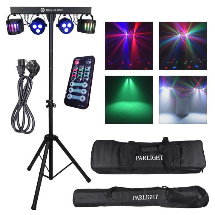 LIGHT4ME BELKA LED DERBY PAR zestaw oswietleniowy