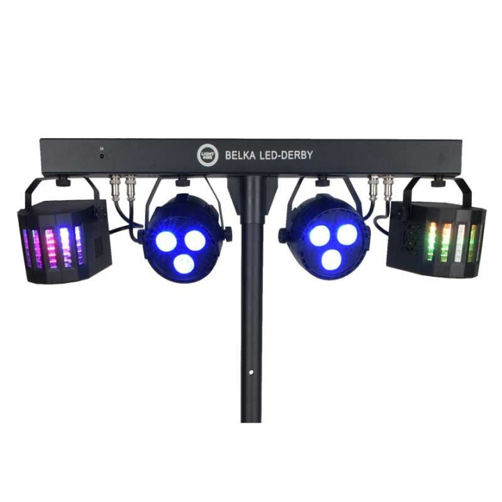 LIGHT4ME BELKA LED DERBY PAR zestaw oswietleniowy