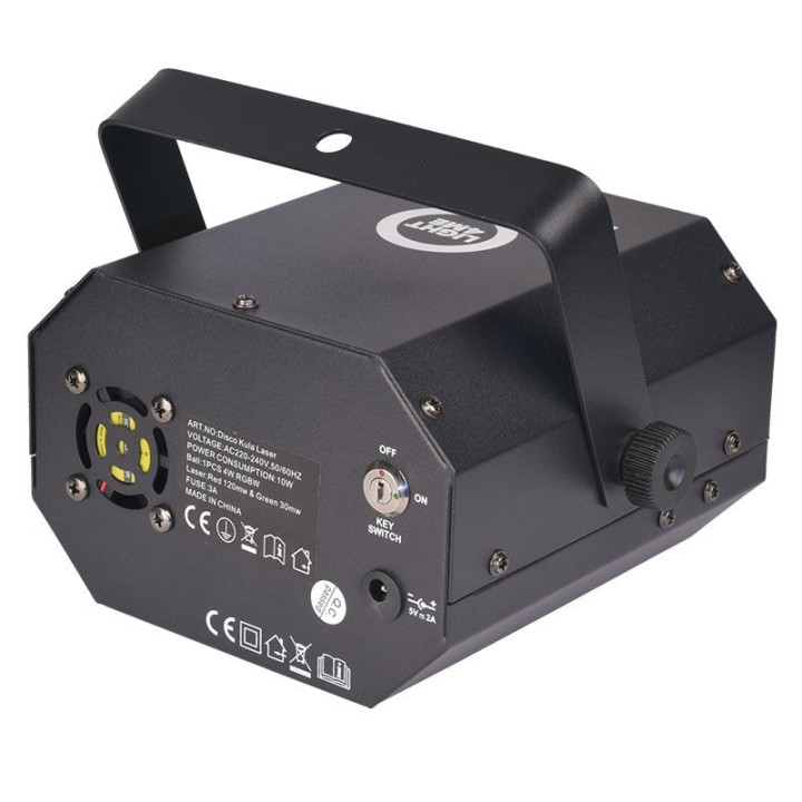 LIGHT4ME DISCO KULA LASER multiefekt swietlny LED