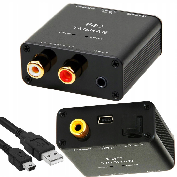 FIIO D03K Taishan przetwornik konwerter DAC s/pdif coaxial 2