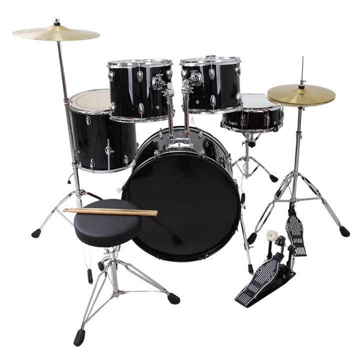 V-TONE VD KIT PRO perkusja akustyczna czarna zestaw perkusyj