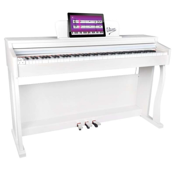 V-TONE BL-8808 WH pianino cyfrowe do nauki USB MIDI biale