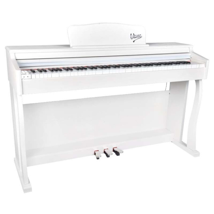 V-TONE BL-8808 WH pianino cyfrowe do nauki USB MIDI biale