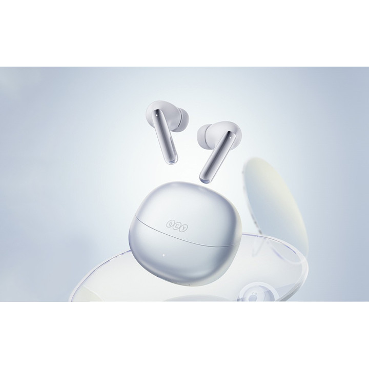 QCY HT08 Sluchawki MeloBuds Pro ANC biale