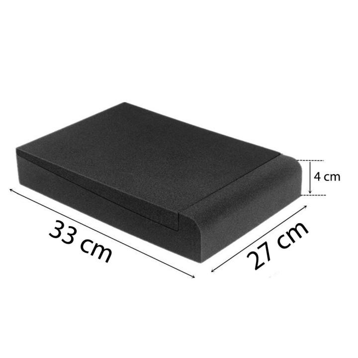 FONOTE ISOFOAM L Podstawki piankowe pod glosniki 33x27 cm pa