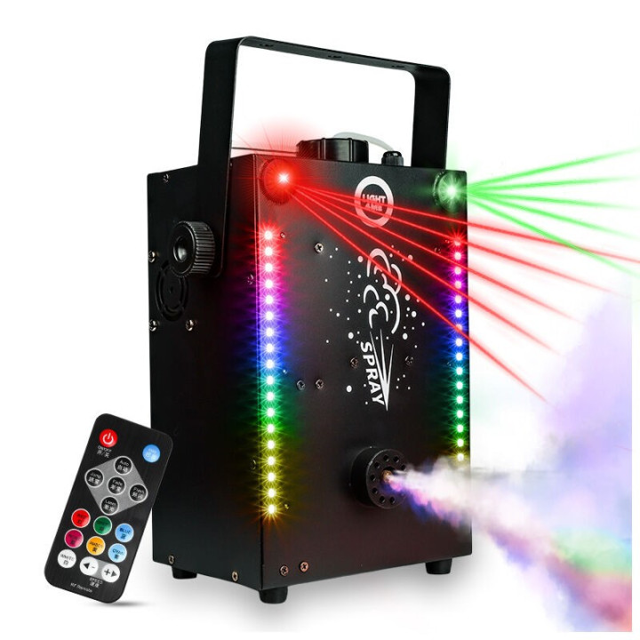 LIGHT4ME FOG LASER wytwornica dymu mgly LED efekt lasera tim