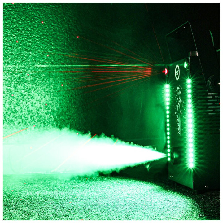 LIGHT4ME FOG LASER wytwornica dymu mgly LED efekt lasera tim