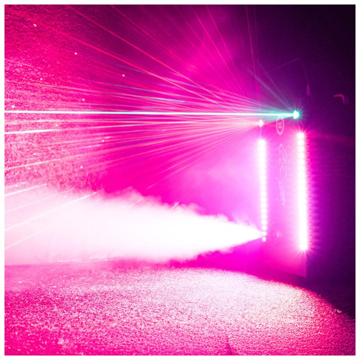 LIGHT4ME FOG LASER wytwornica dymu mgly LED efekt lasera tim