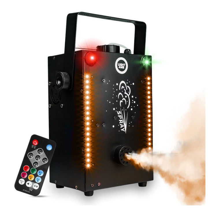 LIGHT4ME FOG LASER wytwornica dymu mgly LED efekt lasera tim