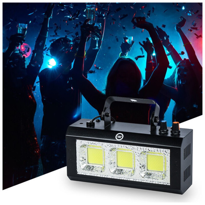 LIGHT4ME STROBE 60W stroboskop imprezowy dyskotekowy biale s