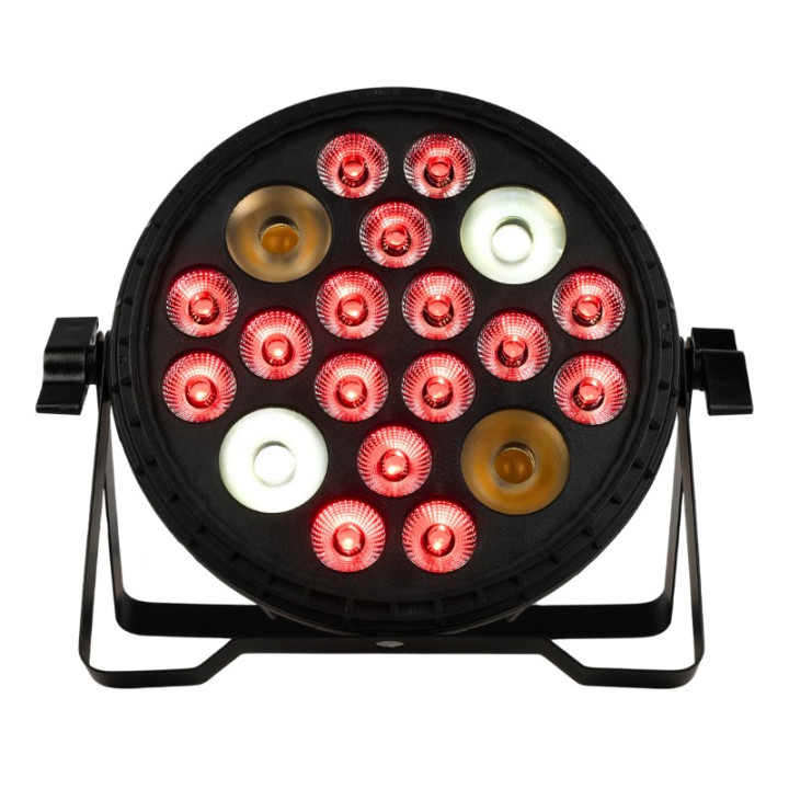 LIGHT4ME MULTIPAR 416 RGB-UV+WW/CW reflektor sceniczny oswie