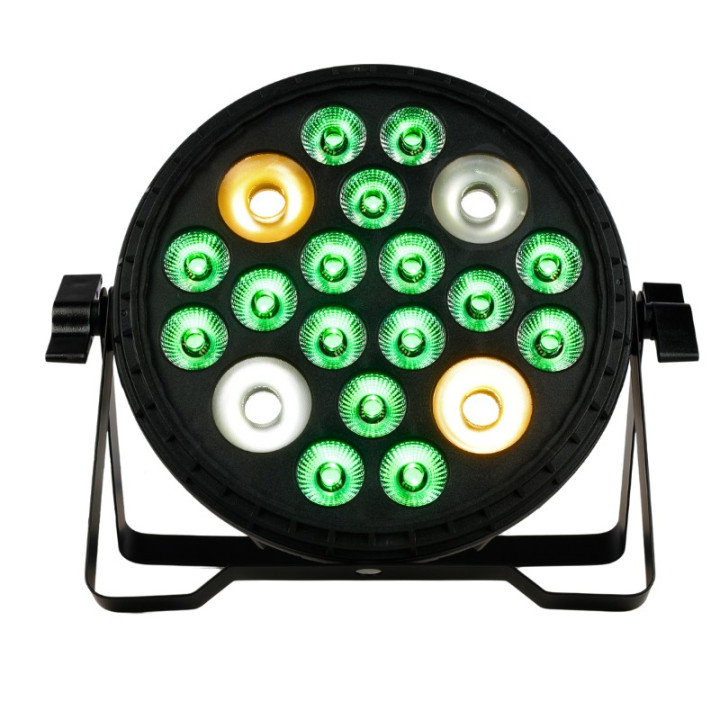 LIGHT4ME MULTIPAR 416 RGB-UV+WW/CW reflektor sceniczny oswie