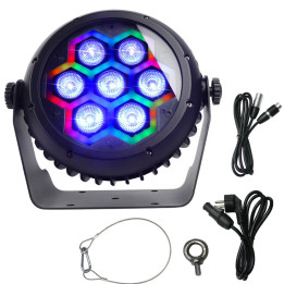 LIGHT4ME FRAME PAR IP65 7x10W LED RGBW reflektor sceniczny e
