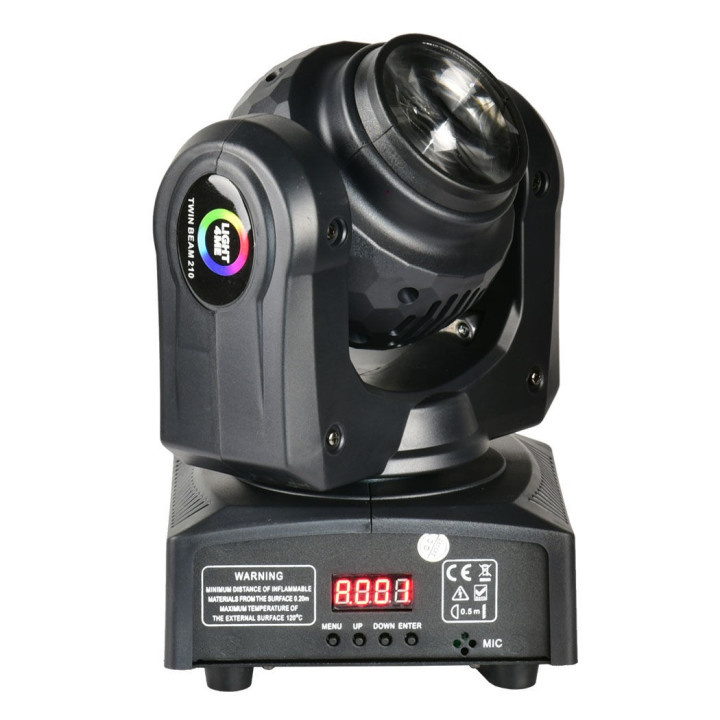 LIGHT4ME TWIN BEAM 210 mini glowica ruchoma LED dwustronna