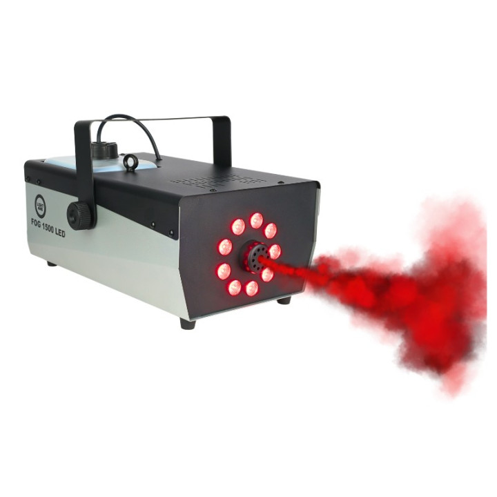 LIGHT4ME FOG 1500 LED V2 wytwornica dymu mgly pilot