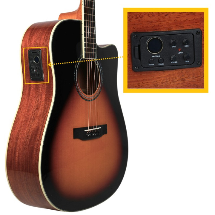 V-TONE VEAG1 CE VS gitara elektroakustyczna 4/4 dreadnought