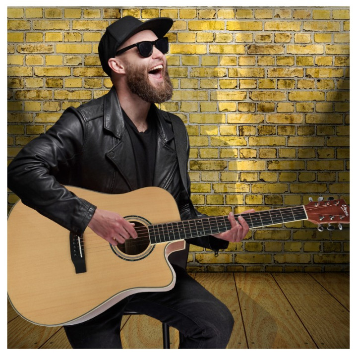 V-TONE VEAG1 CE NT gitara elektroakustyczna 4/4 dreadnought