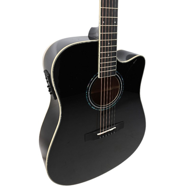 V-TONE VEAG1 CE BK gitara elektroakustyczna 4/4 dreadnought