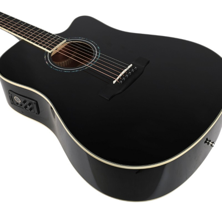 V-TONE VEAG1 CE BK gitara elektroakustyczna 4/4 dreadnought