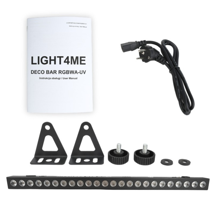 LIGHT4ME DECO BAR RGBWA-UV listwa oswietleniowa belka LED os