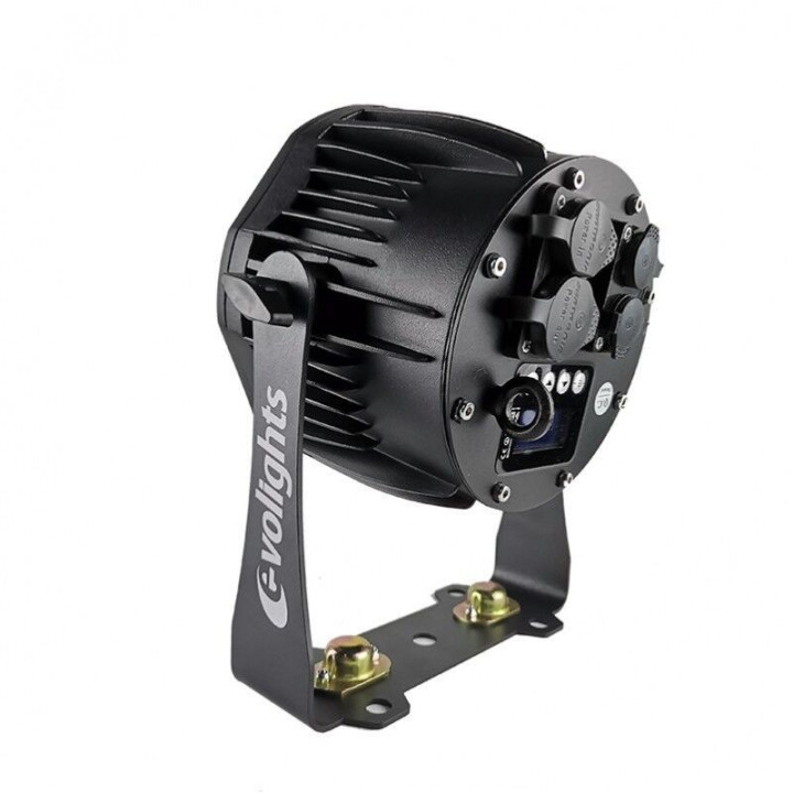 EVOLIGHTS GLACIER 7 LED PAR 7x10W RGBWA-UV IP65 oswietlenie