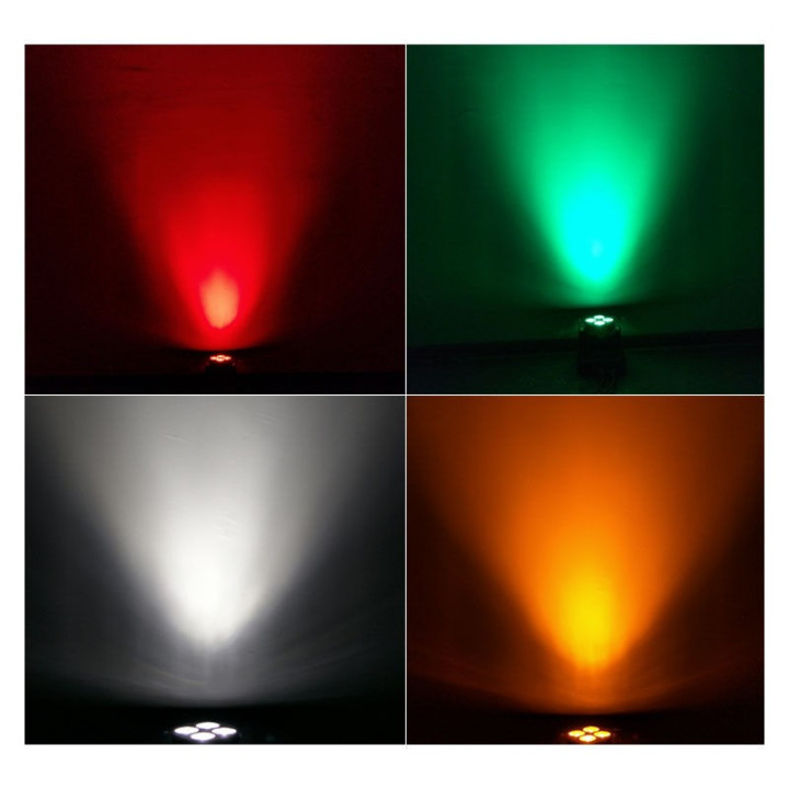 NN 408 WASH 4x8W RGBW miniglowica ruchoma LED