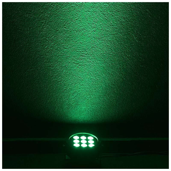 LIGHT4ME PAR RGBW 9x10 reflektor sceniczny LED oprawa oswiet