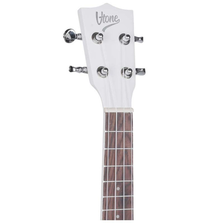 V-TONE UK23 WH ukulele koncertowe akustyczne 23" biale + pok