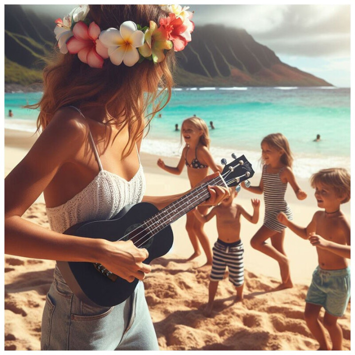 V-TONE UK23 BK ukulele koncertowe akustyczne 23" czarne + po