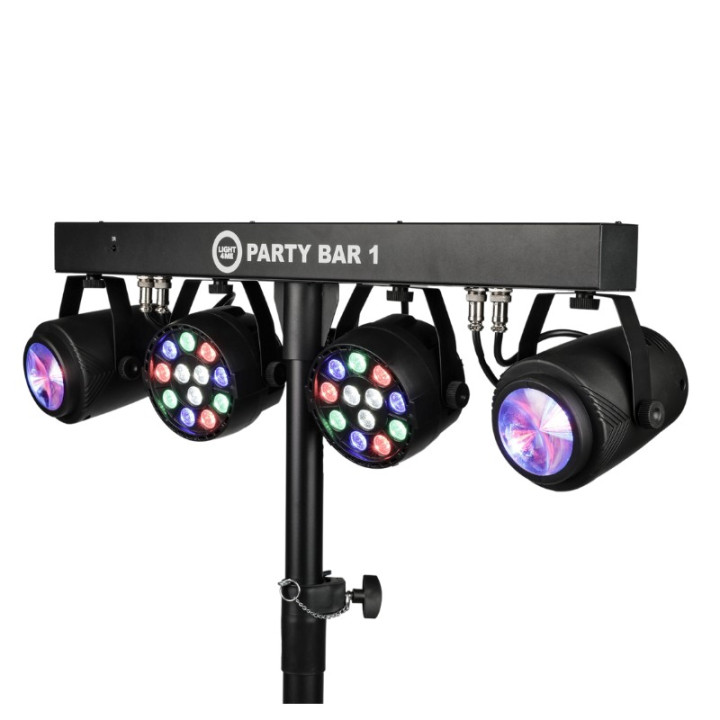 LIGHT4ME PARTY BAR 1 multiefekt swietlny par flower zestaw o