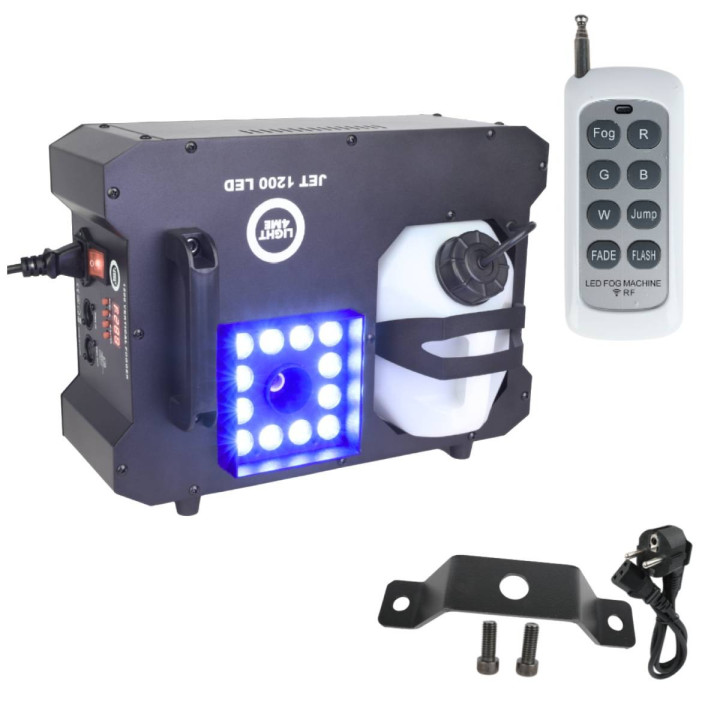 LIGHT4ME JET 1200 LED wytwornica dymu pionowego pilot bezprz