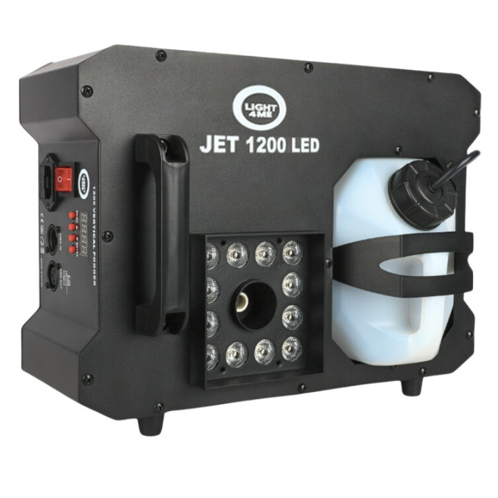 LIGHT4ME JET 1200 LED wytwornica dymu pionowego pilot bezprz