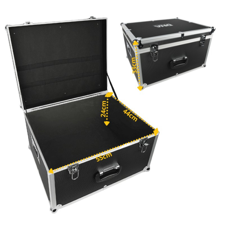 DNA CASE 53x43x30 walizka transportowa na sprzet audio efekt