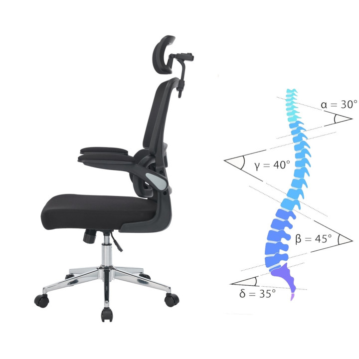 MOZOS ERGO-K fotel ergonomiczny biurowy obrotowy