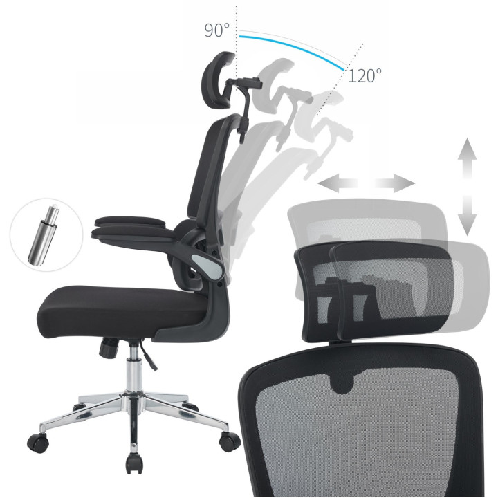 MOZOS ERGO-K fotel ergonomiczny biurowy obrotowy