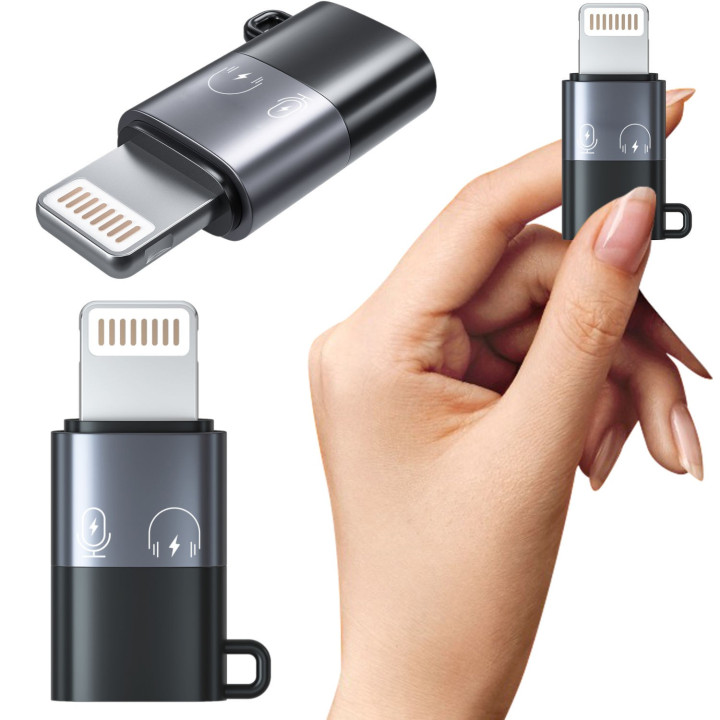 MOZOS ASM-6 adapter przejsciówka USB-C/Lightning