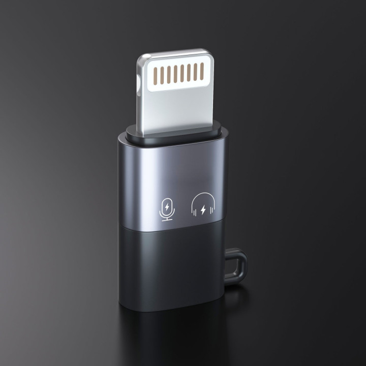 MOZOS ASM-6 adapter przejsciówka USB-C/Lightning